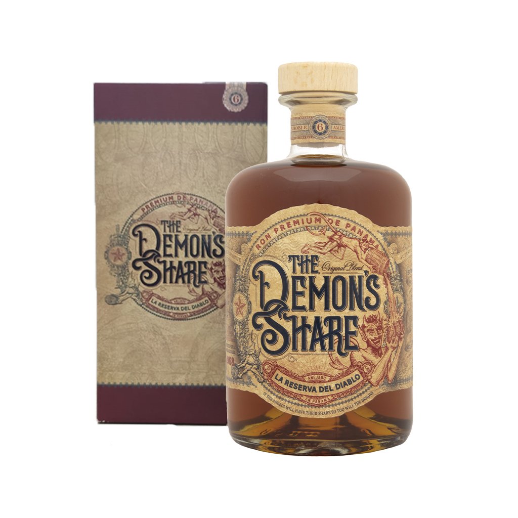 The Demon's Share 40% 3L rum alkohol Bratislava Red Bear online darčekové balenie