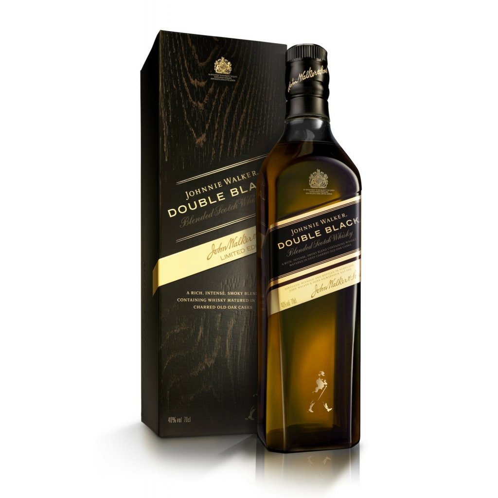 Johnnie Walker Double Black 40% 0,7L v kartóne whisky alkohol Red Bear Bratislava online darčekové balenie