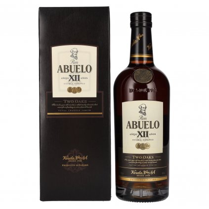 Abuelo Anejo XII Two Oaks rum 12 ročný v darčekovom balení red bear alkohol Bratislava