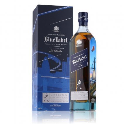 Johnnie Walker Blue Label City edition London 40% 0,7L v kazete whisky alkohol limitovaná edícia darčekové balenie Bratislava Red Bear online