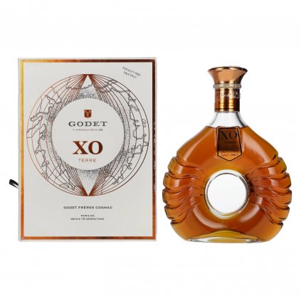 Godet XO Terre 40%, 0,7L v kartóne alkohol Bratislava darčekové balenie Red Bear online