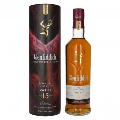 Glenfiddich 15y Perpetual Collection VAT 03 50,2% 0,7L v tube whisky alkohol darčekové balenie Bratislava Red Bear online