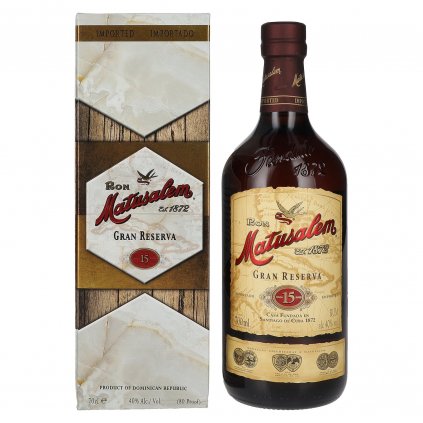 Matusalem Gran Reserva 15 red bear alkohol bratislava tmavý rum v darčekovom balení