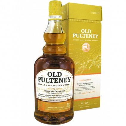 Old pulteney séria Coastal Pineau Des whisky red bear alkohol Bratislava