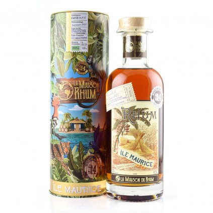 La Maison Du Rhum MAURITIUS 2012 limitovaná edícia v tube red bear alkohol