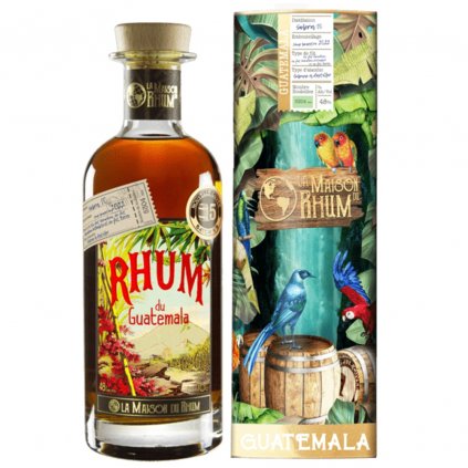 La Maison Du Rhum Guatemala Solera No.5 limitovaná edícia rum alkohol red bear