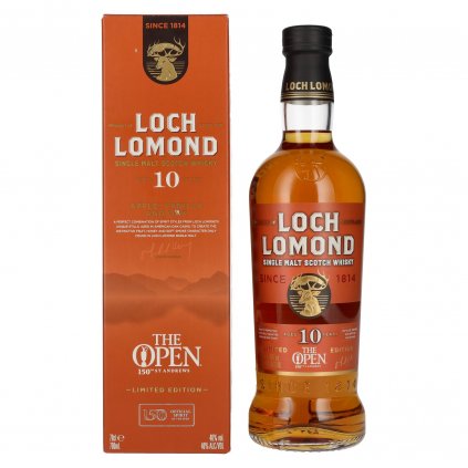 Loch Lomond 10y The Open 150th st. andrews Škótska whisky red bear alkohol darček bratislava limitovaná edícia
