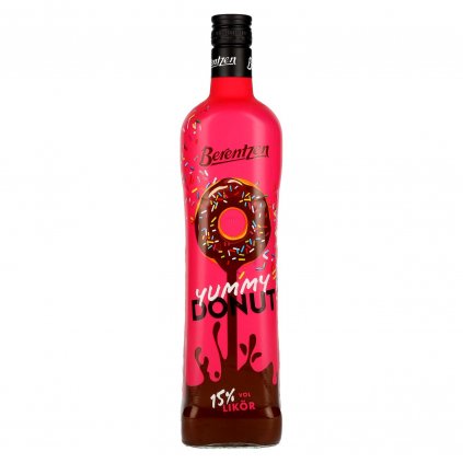 Berentzen yummy Donut Čokoládový likér 15% Alkohol distribúcia red bear Veľkoobchod