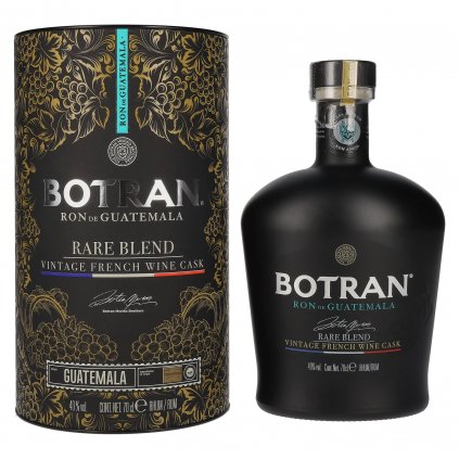 Botran Rare Blend Vintage French wine cask Alkohol red bear rum guatemala zberateľský alkohol bratislava