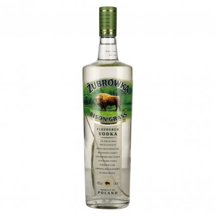 Zubrowka 1L vodka alkohol red bear bratislava