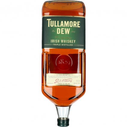 Tullamore Dew 40% 4,5L red bear xxl veľká flaša alkohol bratislava darček