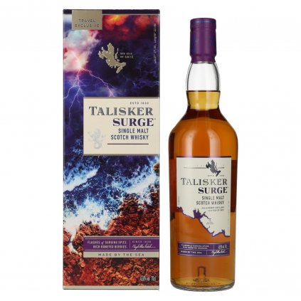 Talisker Surge v darčekovom balení red bear bratislava alkohol zberateľský