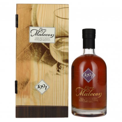 Malecon Sellecion Esplendida 1991 rum alkohol red bear