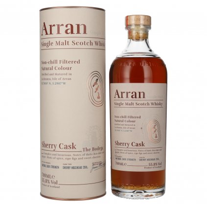 Arran Sherry Cask The Bodega red bear alkohol bratislava škótska whisky v darčekovom balení