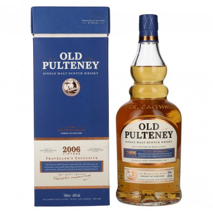 Old Pulteney Traveller´s Exclusive Vintage red bear alkohol bratislava škótska whisky