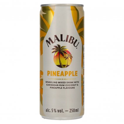 Malibu Pineapple plechovka Redbear alkohol online bratislava distribúcia veľkoobchod alkoholu