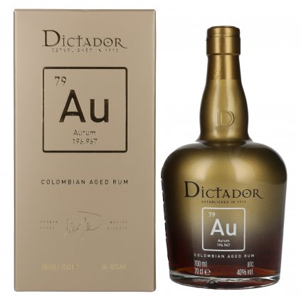 Dictador AURUM rum alkohol bratislava red bear v darčekovom balení