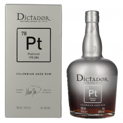 Dictador Platinum Rum v darčekovom balení red bear alkohol bratislava