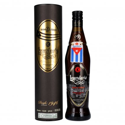 Legendario Ron Anejo 9y 9 ročný kubánsky rum alkohol v tube bratislava red bear