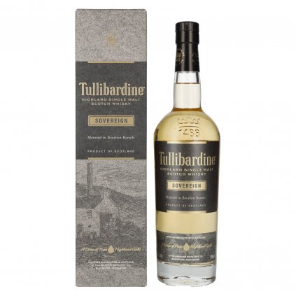 Tullibardine Sovereign Highland red bear alkohol bratislava v darčekovom balení škótska whisky