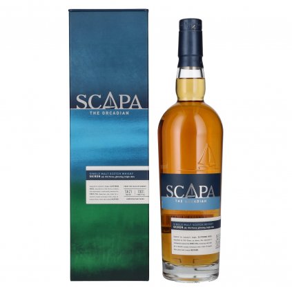 Scapa The Orcadian Glansa red bear alkohol bratislava škótska whisky v darčekovom balení