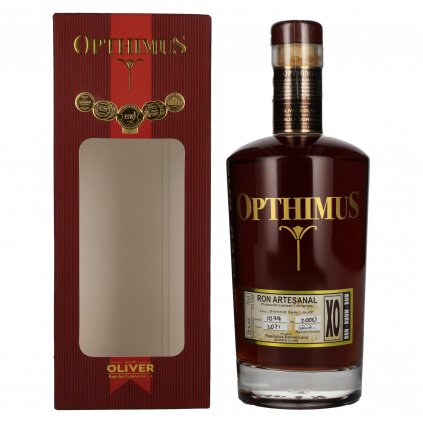 Opthimus XO Summa Cum Laude red bear alkohol bratislava rum v darčekovom balení