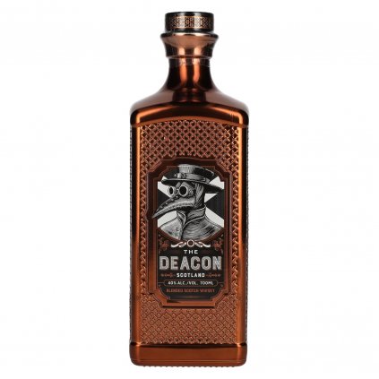 The deacon blended škótska whisky red bear alkohol