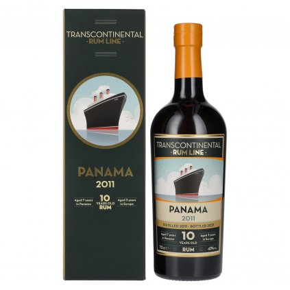 Transcontinental rum line Panama 2011 10y tmavý rum redbear alkohol online distribúcia bratislava