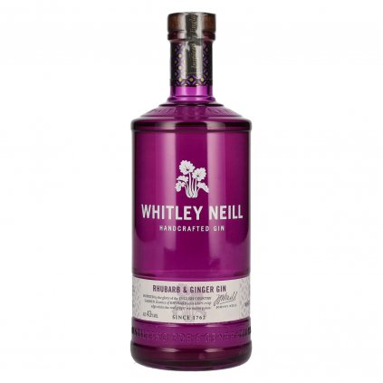 Whitley Neill Rhubarb & Ginger 1L gin red bear distribúcia alkoholu slovensko bratislava