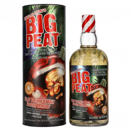 Douglas Laing BIG PEAT Christmas edition 2020 škótska whisky limitovaná edícia vianočná redbear alkohol online distribúcia bratislava veľkoobchod