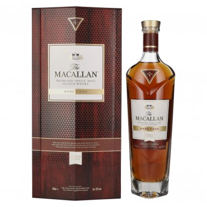 The Macallan rare Cask release 2023 v kazete investičný alkohol škótska whisky redbear alkohol online distribúcia bratislava veľkoobchod