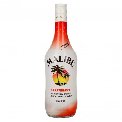 Malibu Strawberry jahodový likér Redbear alkohol online bratislava distribúcia veľkoobchod alkoholu