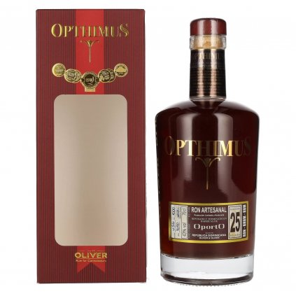 Opthimus 25 Oporto tmavý rum v kartóne redbear alkohol online distribúcia bratislava veľkoobchod