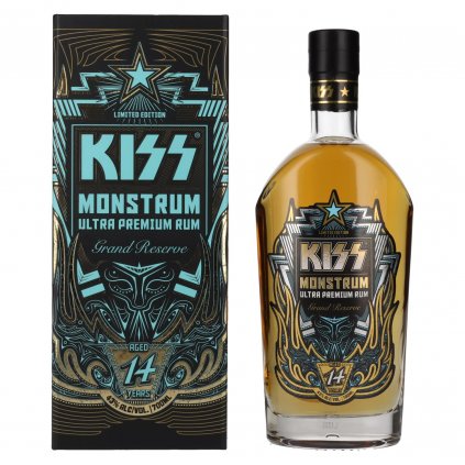 Kiss Monstrum 14y tmavá rum v kartone Redbear alkohol online bratislava distribúcia veľkoobchod alkoholu