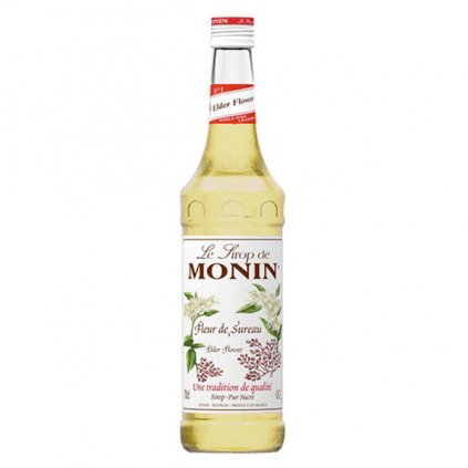 Monin čierna baza Elder Flowe likér miešané nápoje drink alkohol Bratislava Red Bear