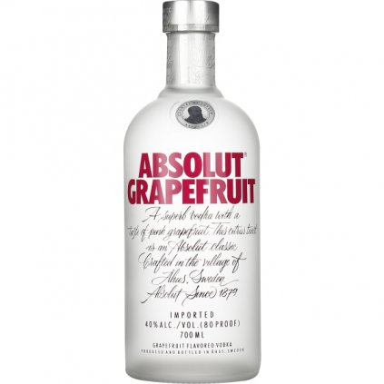 Absolut Grapefruit Vodka Alkohol Bratislava Red Bear