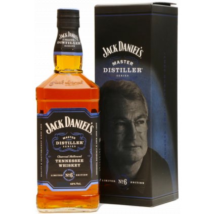 Jack Daniel's Master Distiller No.6 43% 0,7L v kartóne whisky limitovaná edícia Red Bear Bratislava online darčekové balenie