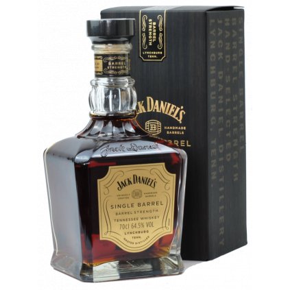 Jack Daniel's Single Barrel - Barrel Strength 64,5% 0,7L v kartóne darčekové balenie online whisky Bratislava Red Bear darček drink