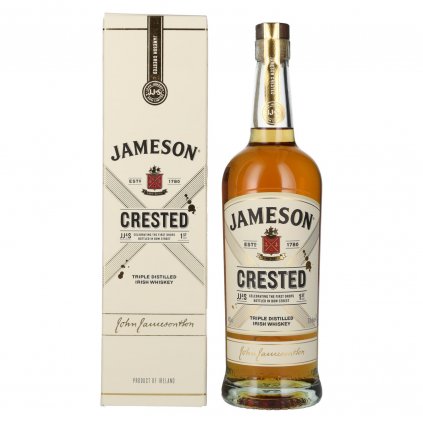 Jameson Crested írska whisky v darčekovom balení redbear alkohol online bratislava