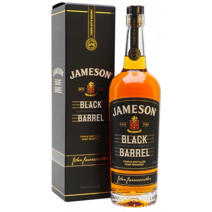 Jameson Black barrel 40% 0,7L v kartóne whisky alkohol Bratislava Red Bear online darčekové balenie