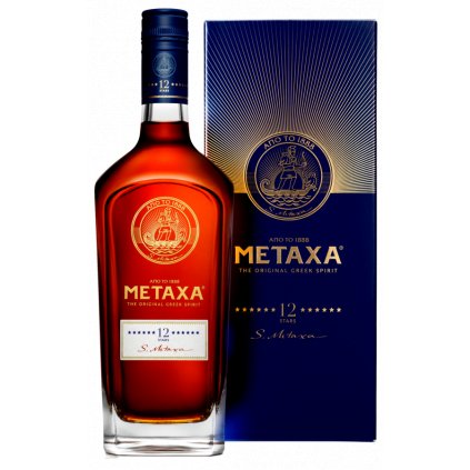 Metaxa 12* red bear alkohol bratislava brandy v darčekovom balení