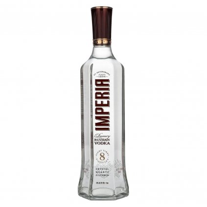 Russian Standard Imperia 40% 1L ruská vodka alkohol red bear