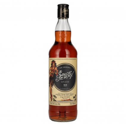 Sailor Jerry spiced korenený rum redbear tmavý rum alkohol online distribúcia bratislava