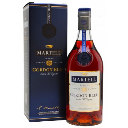 Martell Cordon bleu 40% 0,7L koňak alkohol darčekové balenie Bratislava Red Bear
