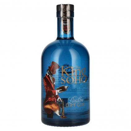 King of Soho london dry gin red bear alkohol bratislava