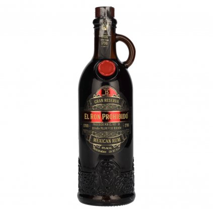 El Ron Prohibido Gran Reserva 15 tmavý mexický rum red bear obchod s alkoholom