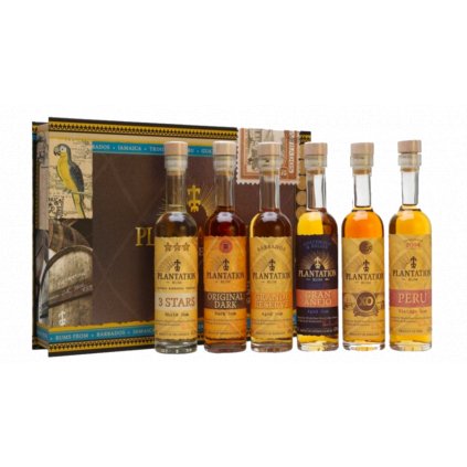 Plantation Experience Cigar Box 41,03% 6 x 0,1l rum alkohol darček ochutnávka bratislava red bear