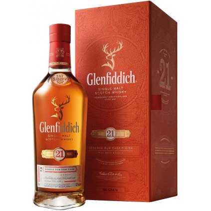 Glenfiddich 21y Gran Reserva 40% 0,7L v kazete whisky alkohol darčekové balenie Bratislava Red Bear online