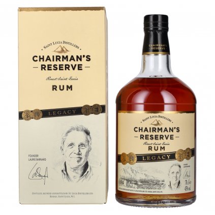 Chariman's reserve legacy rum v darčekovom balení alkohol distribúcia red bear veľkoobchod