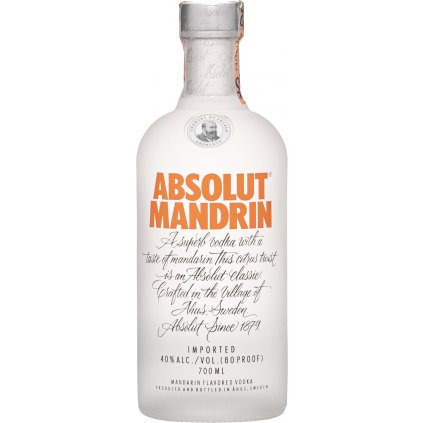 Absolut mandarin Mandarínka Vodka Bratislava Red Bear